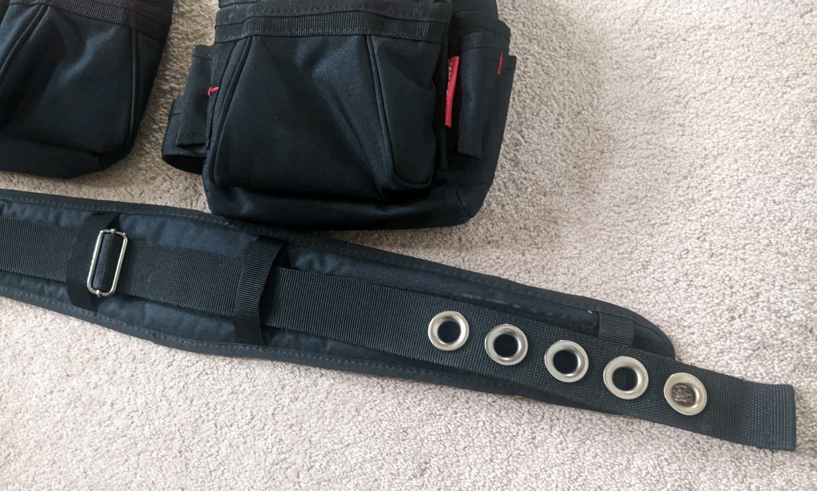 Husky Handyman 2-Bag Work Tool Belt, Carpenter, Construction, HVAC, Electrician