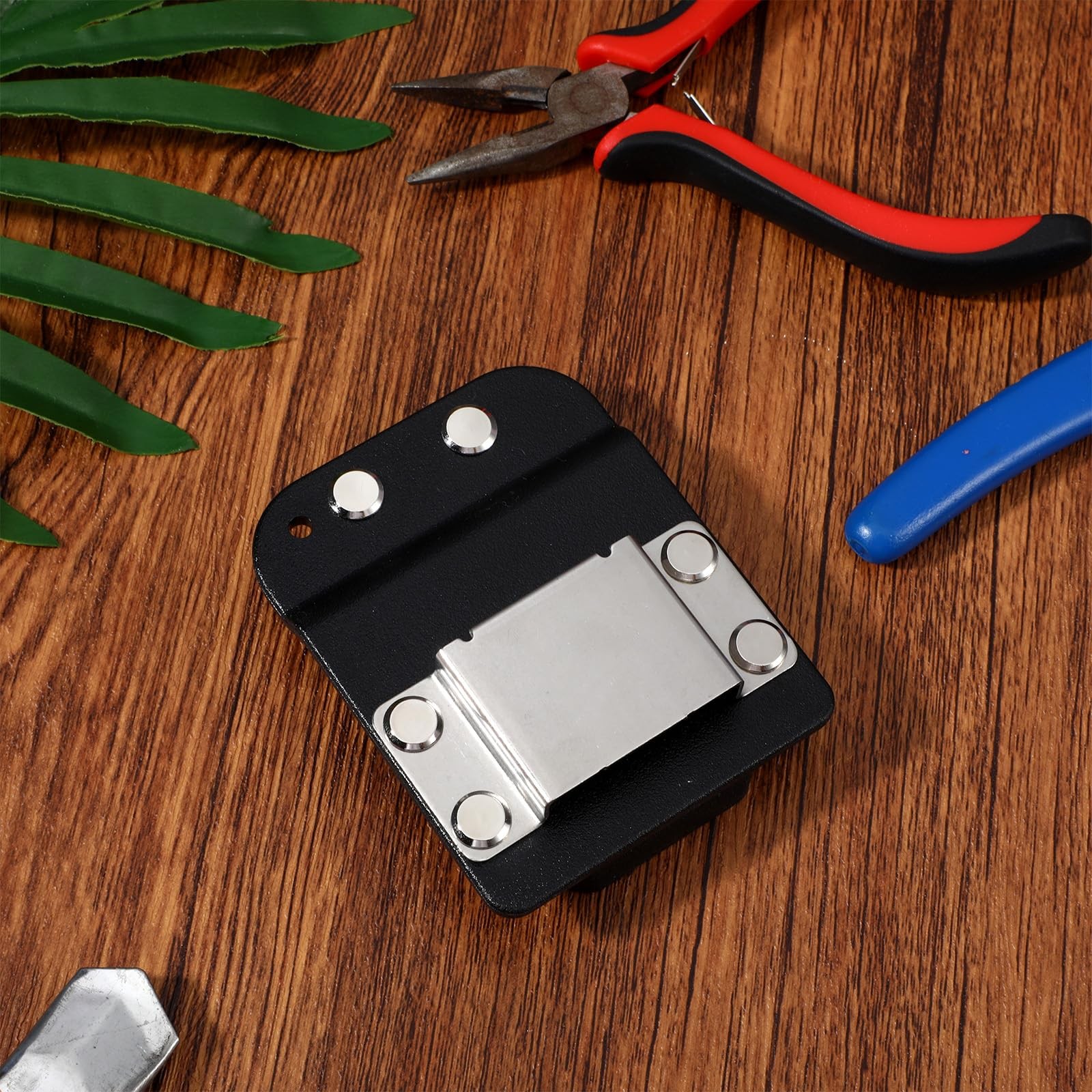 1 PCS Drill Holder Tool Belt 0.98 Inch Quick Release Clip Tape Measure Pouch