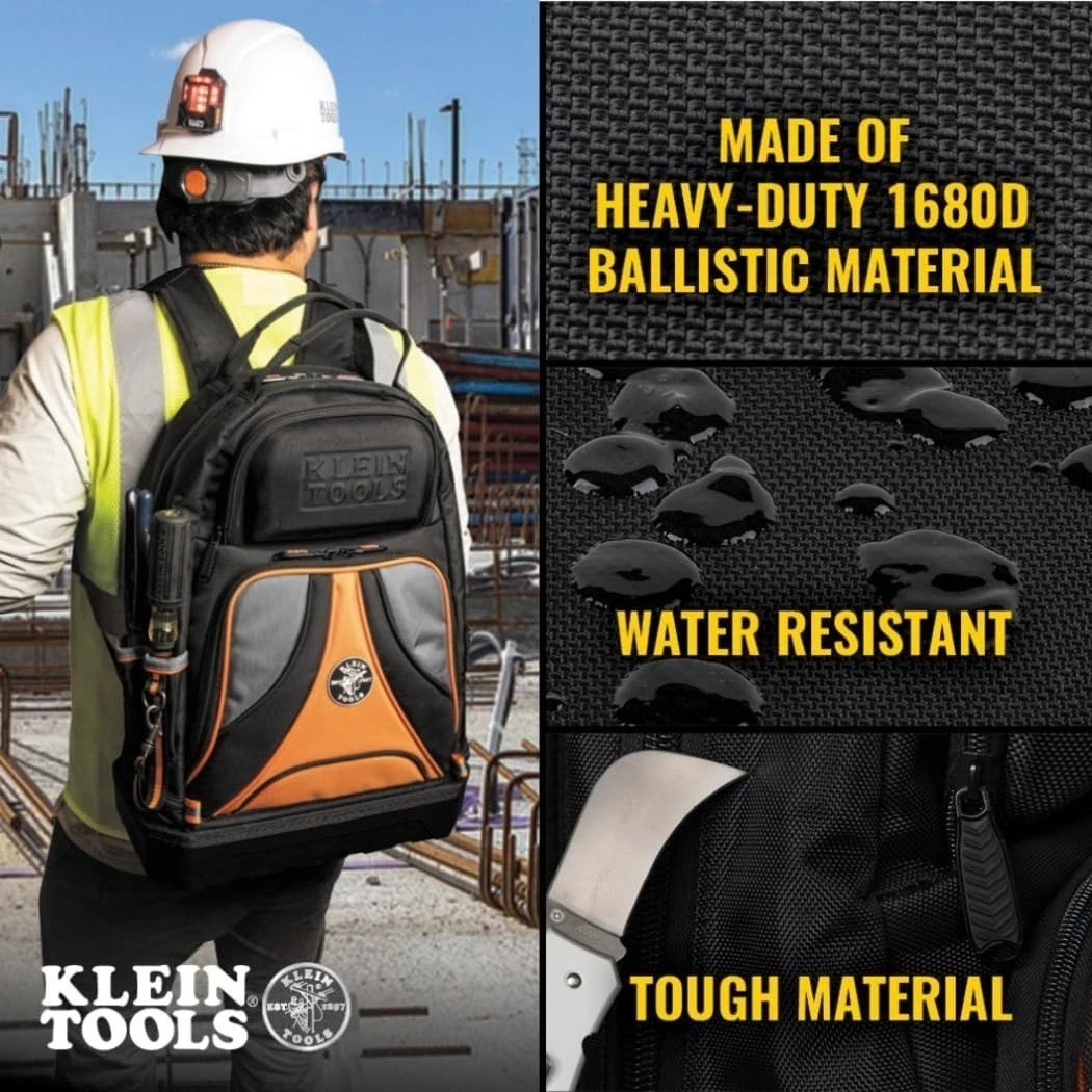 Professional Tradesman Tool Bag Backpack – Durable, Waterproof & Spacious