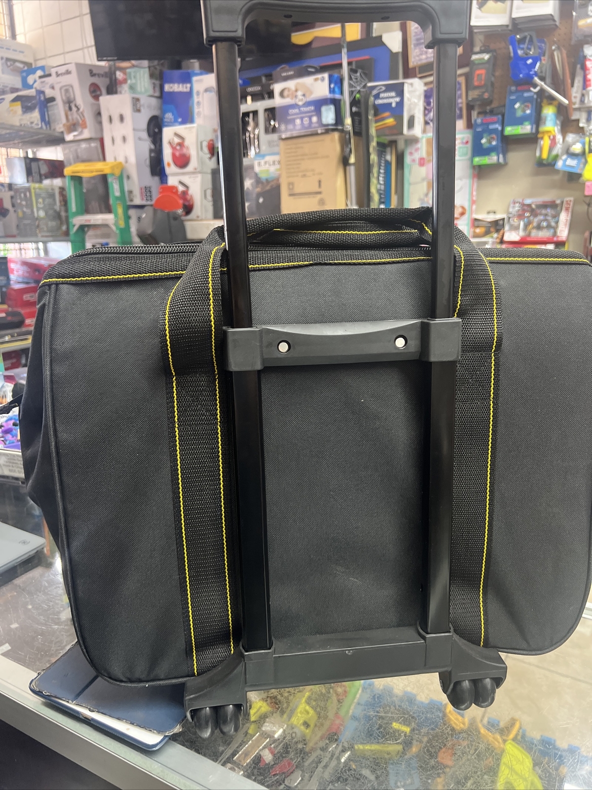 Voyager 61925 21 Pockets 20” Rollaway Tool Bag Heavy Duty Rolling Organizer