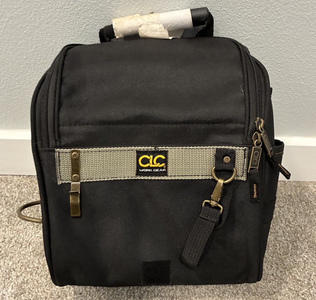 CLC 1509 Zippered Professional Electricians Tool Pouch 21 Pocket 10x14x4 in.