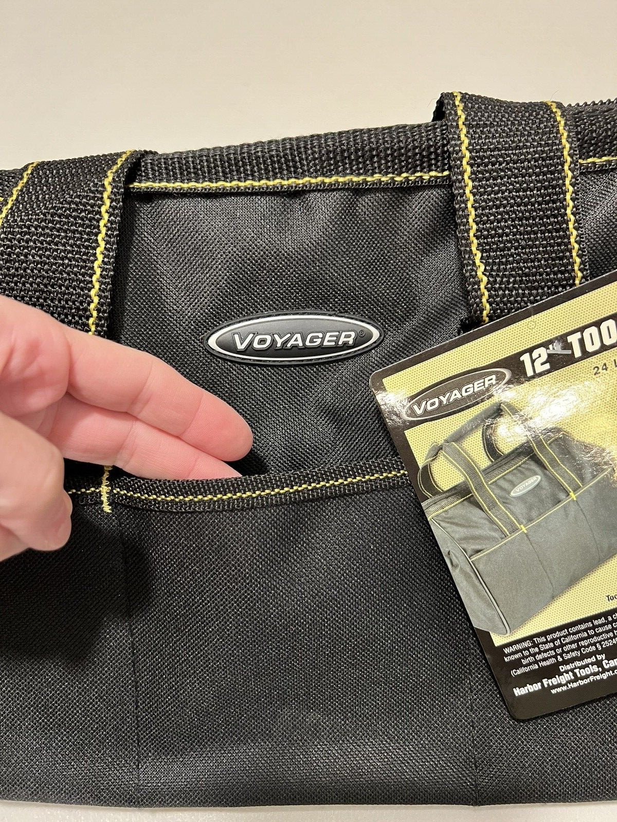 NWT* Voyager 12 Inch Tool Bag 21 Pockets 24 Lb Capacity Portable Durable