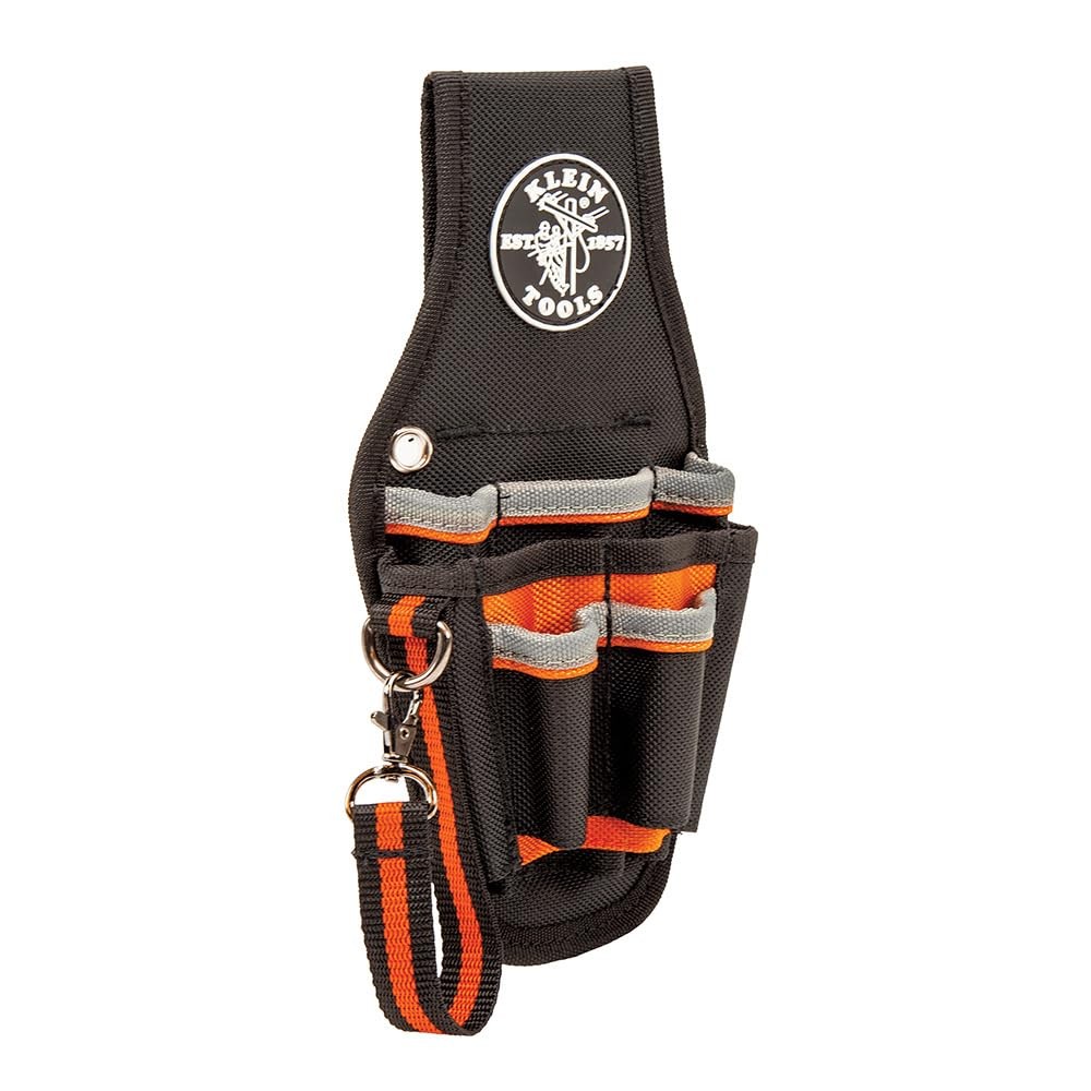 Klein Tools Small Utility Holster Pouch Tool Organizer With 9 Pockets