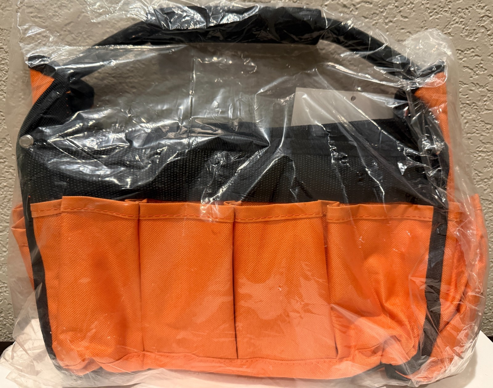 Torelli Tools 12.5 in Tool Bag Collapsible 14 Exterior Pockets Steel Handle NEW