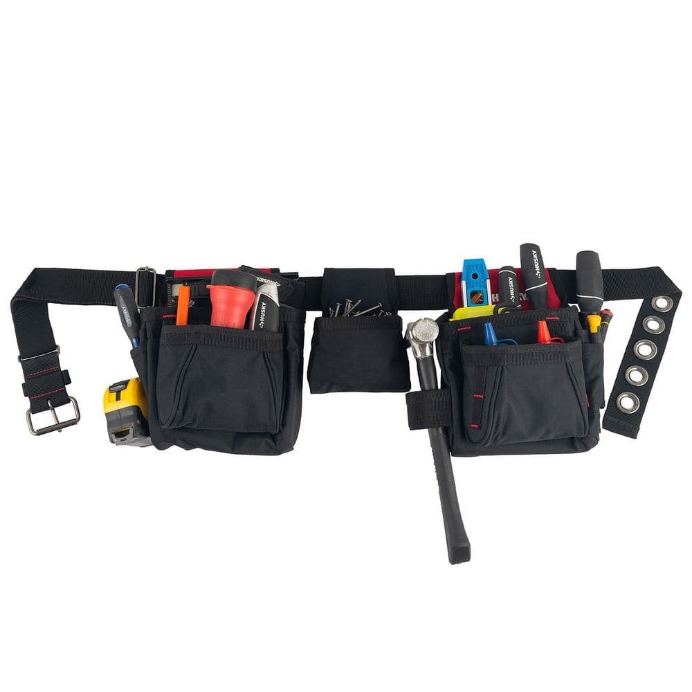 Husky Handyman 2-Bag Work Tool Belt