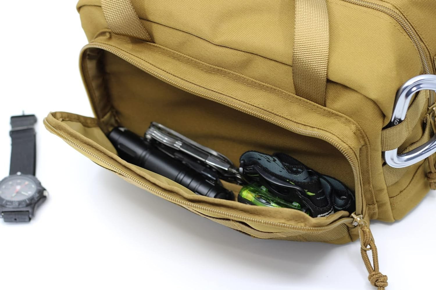 12″ Water-Repellent Tool Bag – Heavy-Duty, Compact Design for Every Tradesman