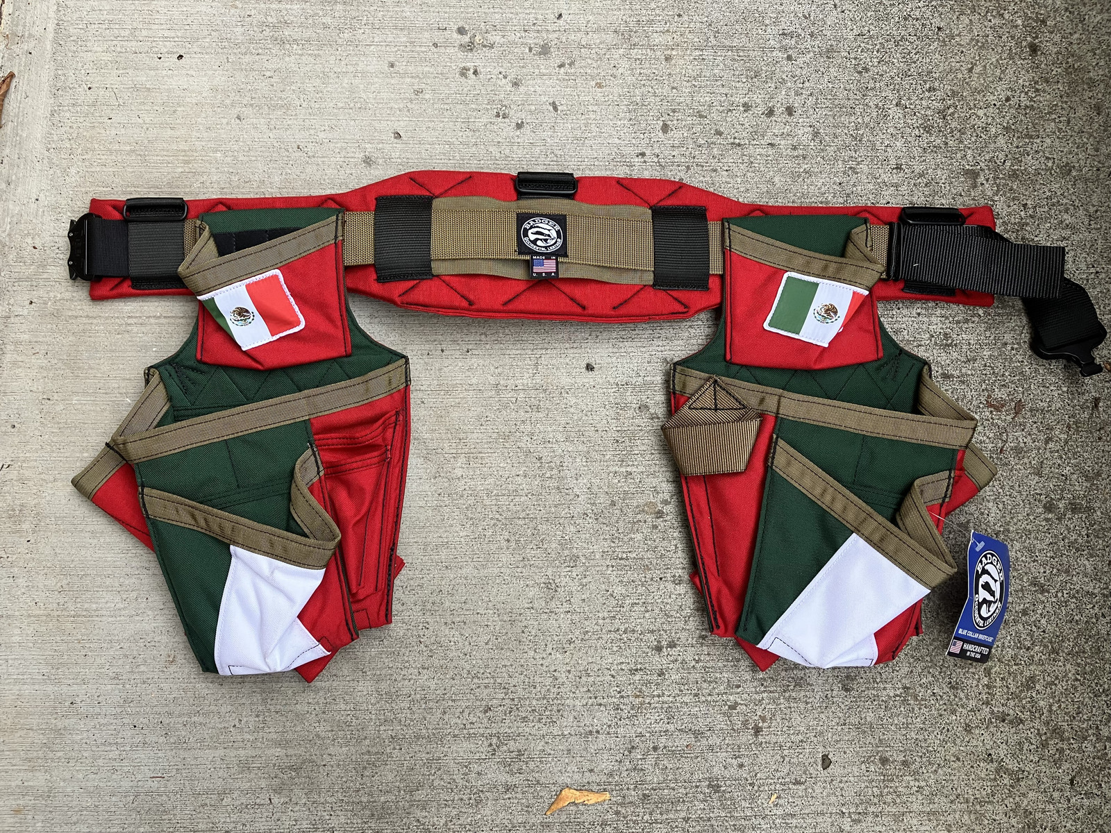 Badger/Occidental Leather Carpenter Special Edition Mexico Toolbags