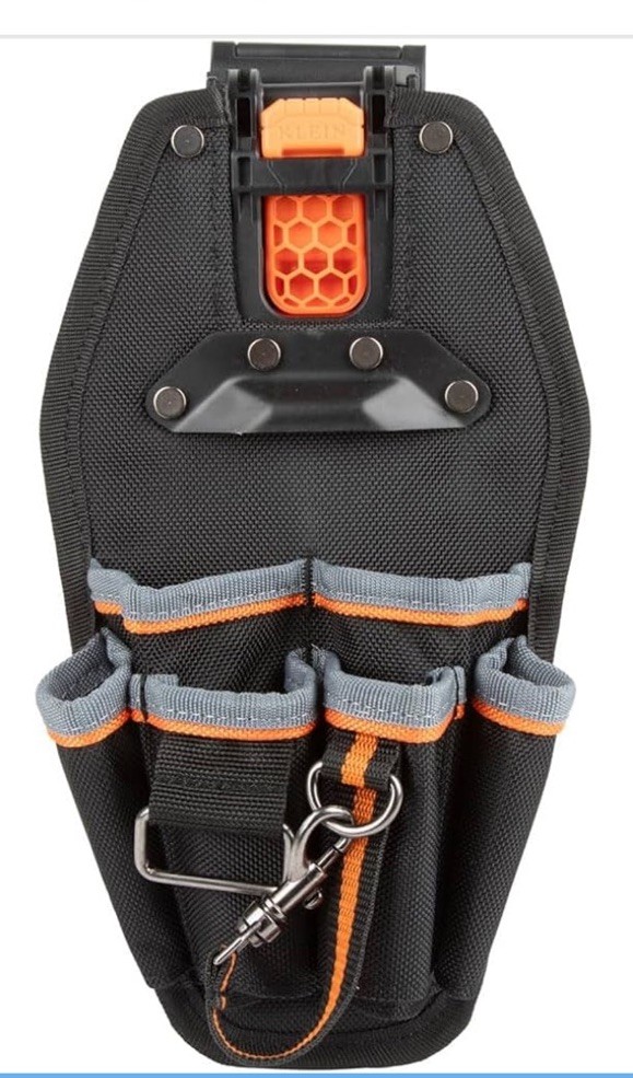 Klein Tools MODbox 6 Pocket Tool Pouch Durable Electrician Tool Organizer