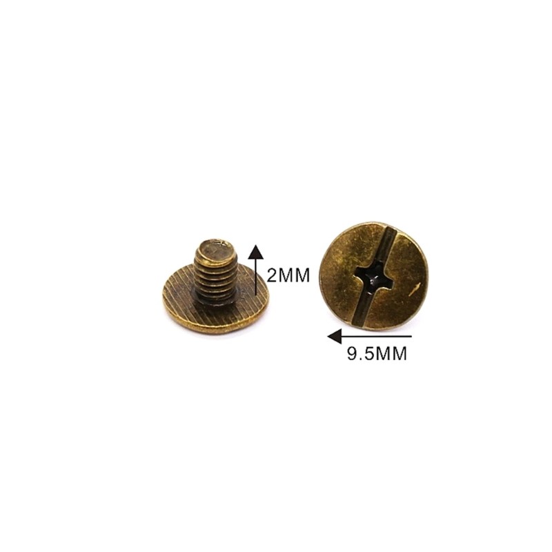 50Pcs Multiprupose Leather Rivet Studs for Jeans Jackets Handmade Leather Bag