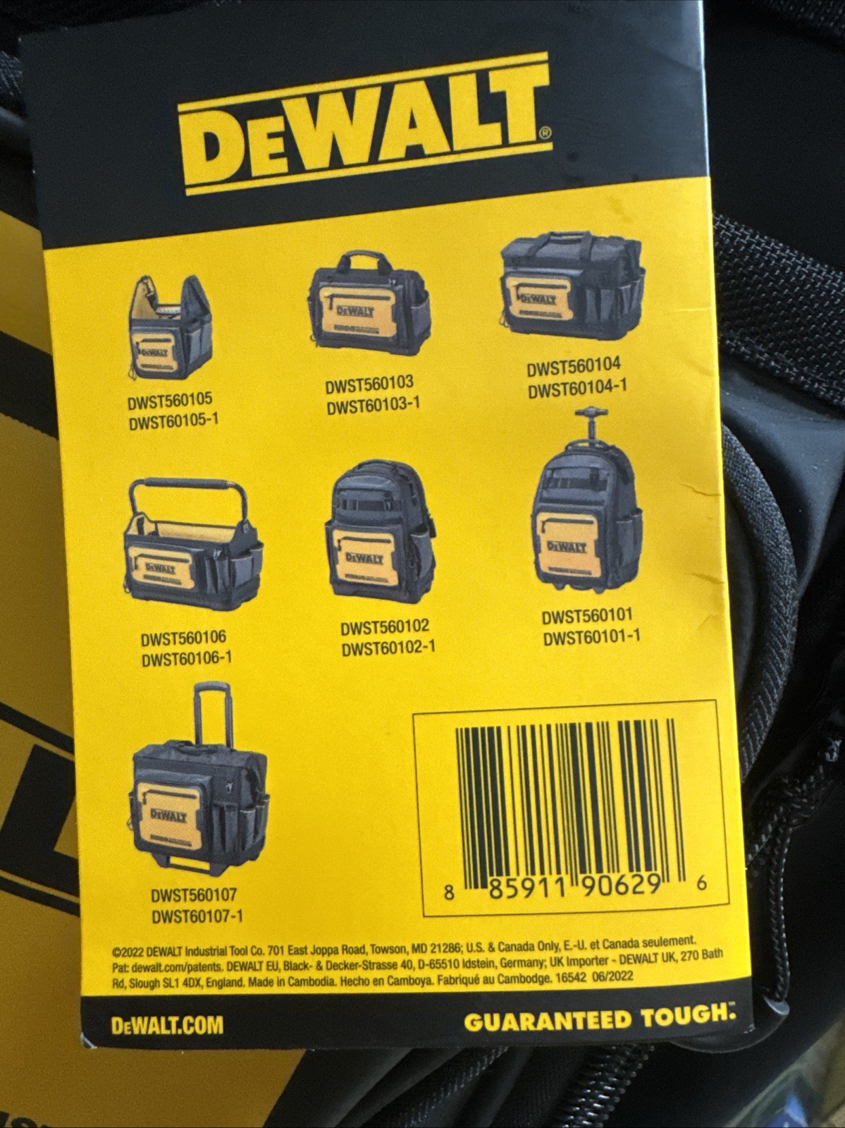 DEWALT Tool Backpack, Tool Storage and Organization, Durable and Water Resistant