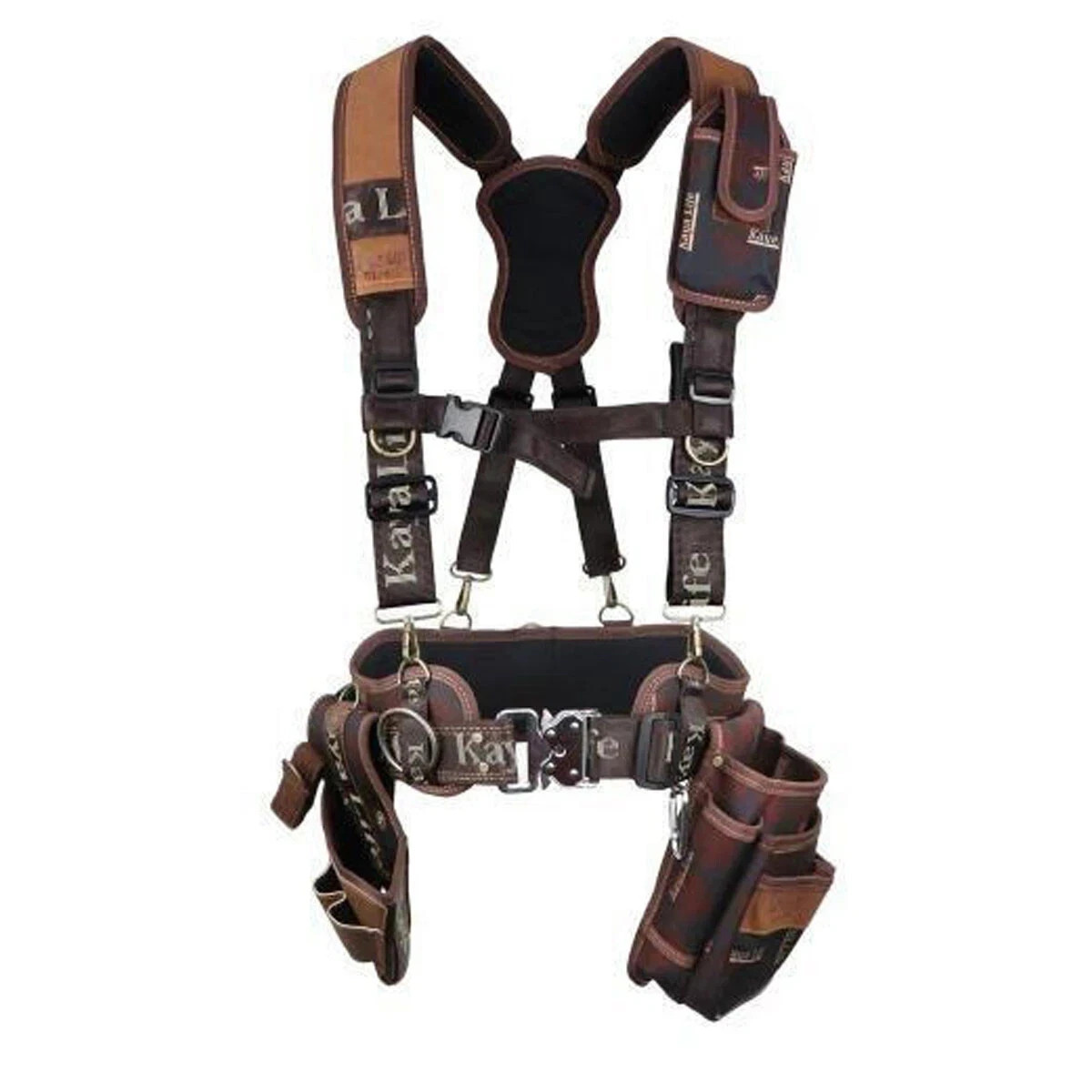 KAYALIFE KL-600 Tool Belt Set Suspenders Drill Pouch Holder Korea