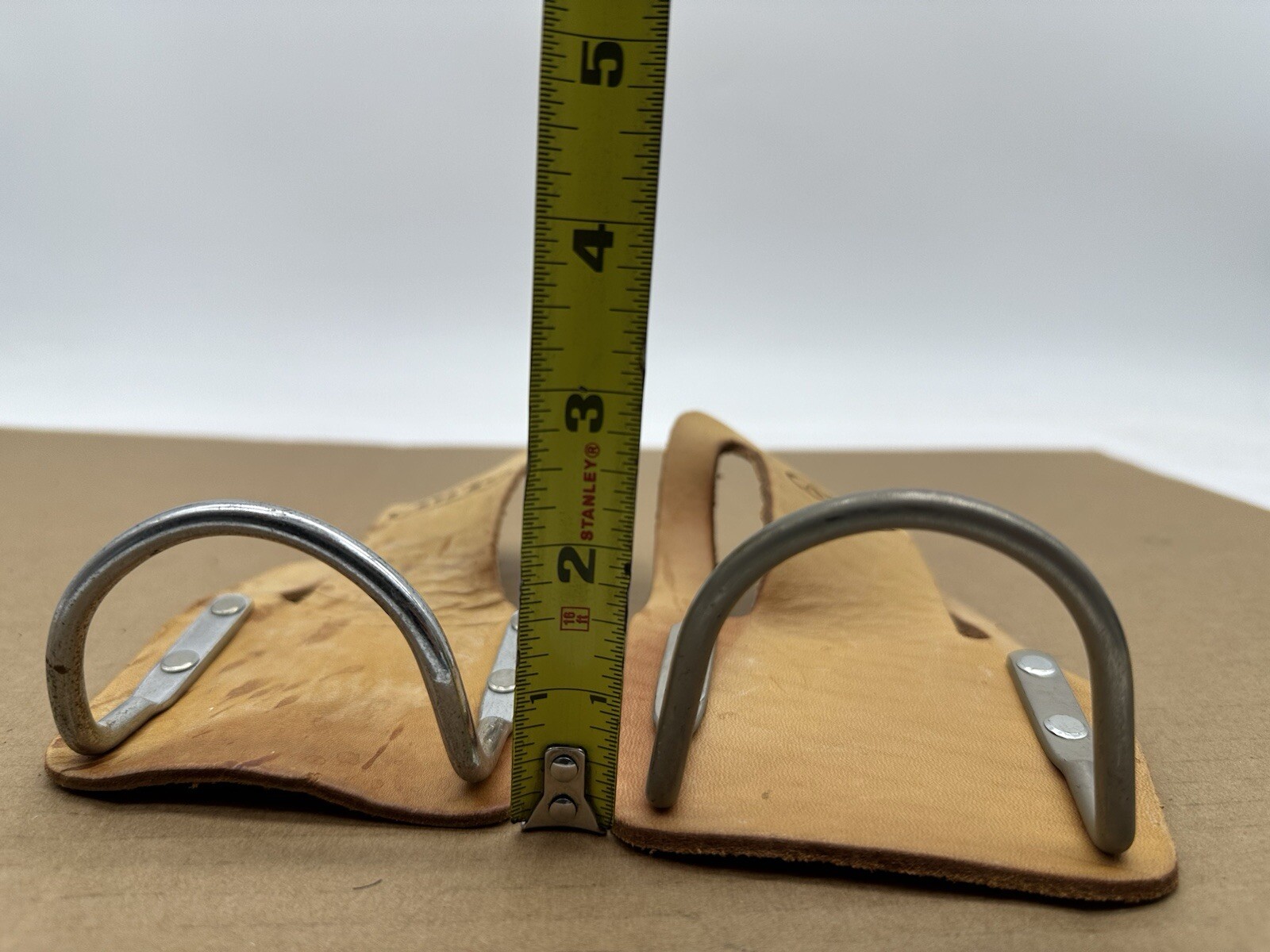 Lot Of 2 Vintage AWP Saddle Leather Hammer Belt Holder Made In Mexico