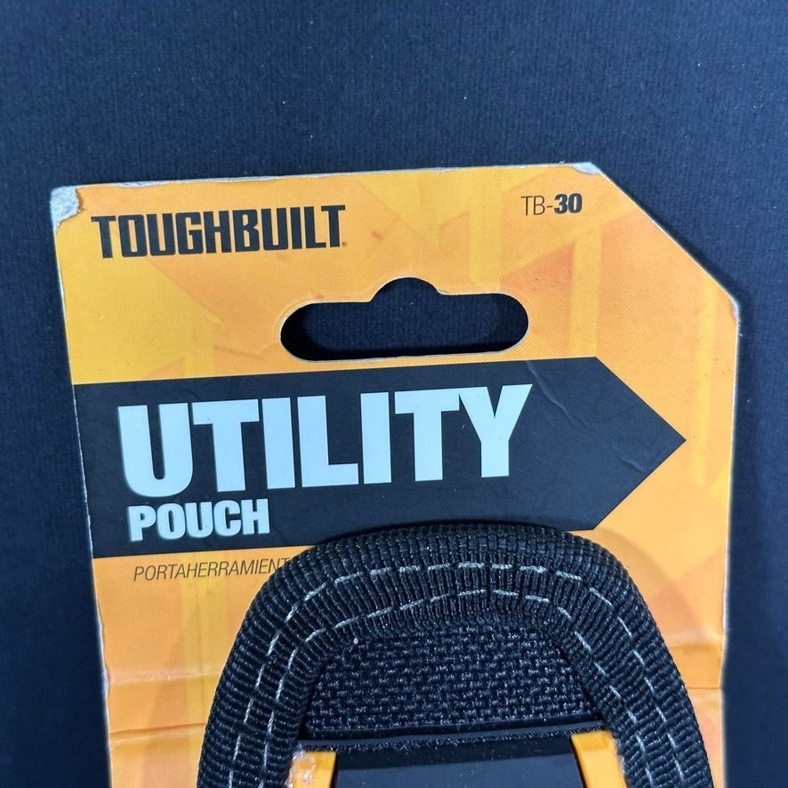 TOUGHBUILT Utility Knife Pocket Pouch w Slip-On Belt Clip TB-30