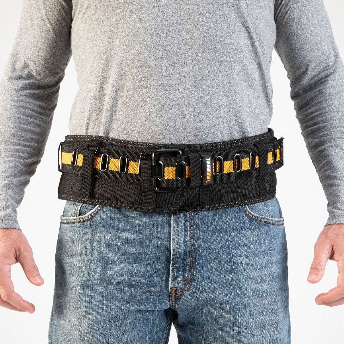 ToughBuilt TB-CT-40P Pro Padded Belt Steel Buckle Tool Electrician Carpenter