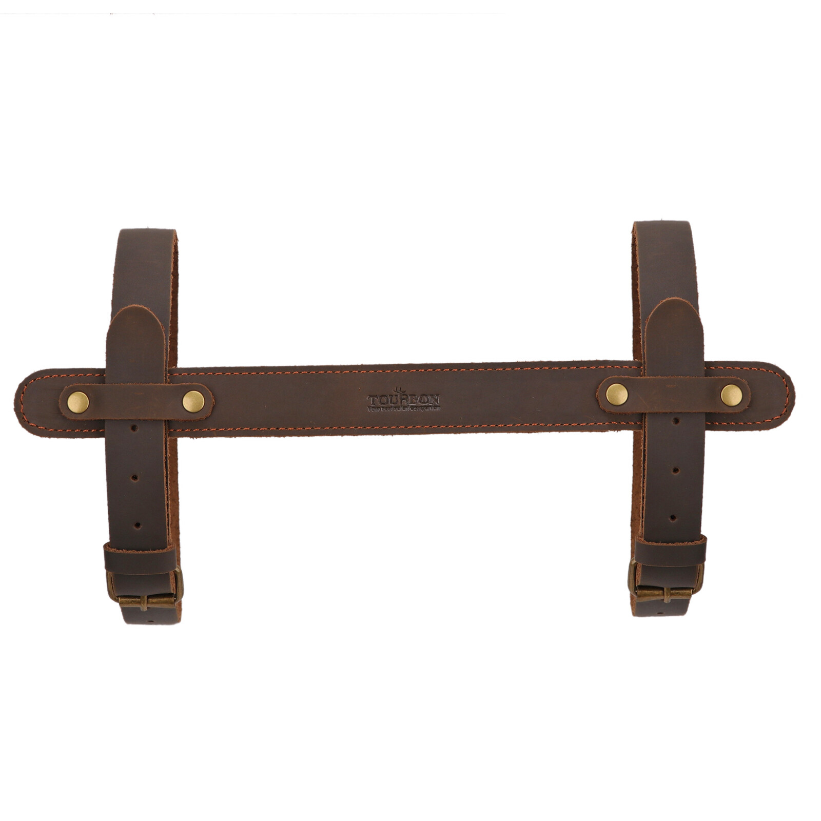 Leather Picnic/Motorcycle Blanket Carry Handle Belt Bedroll Strap Adjust