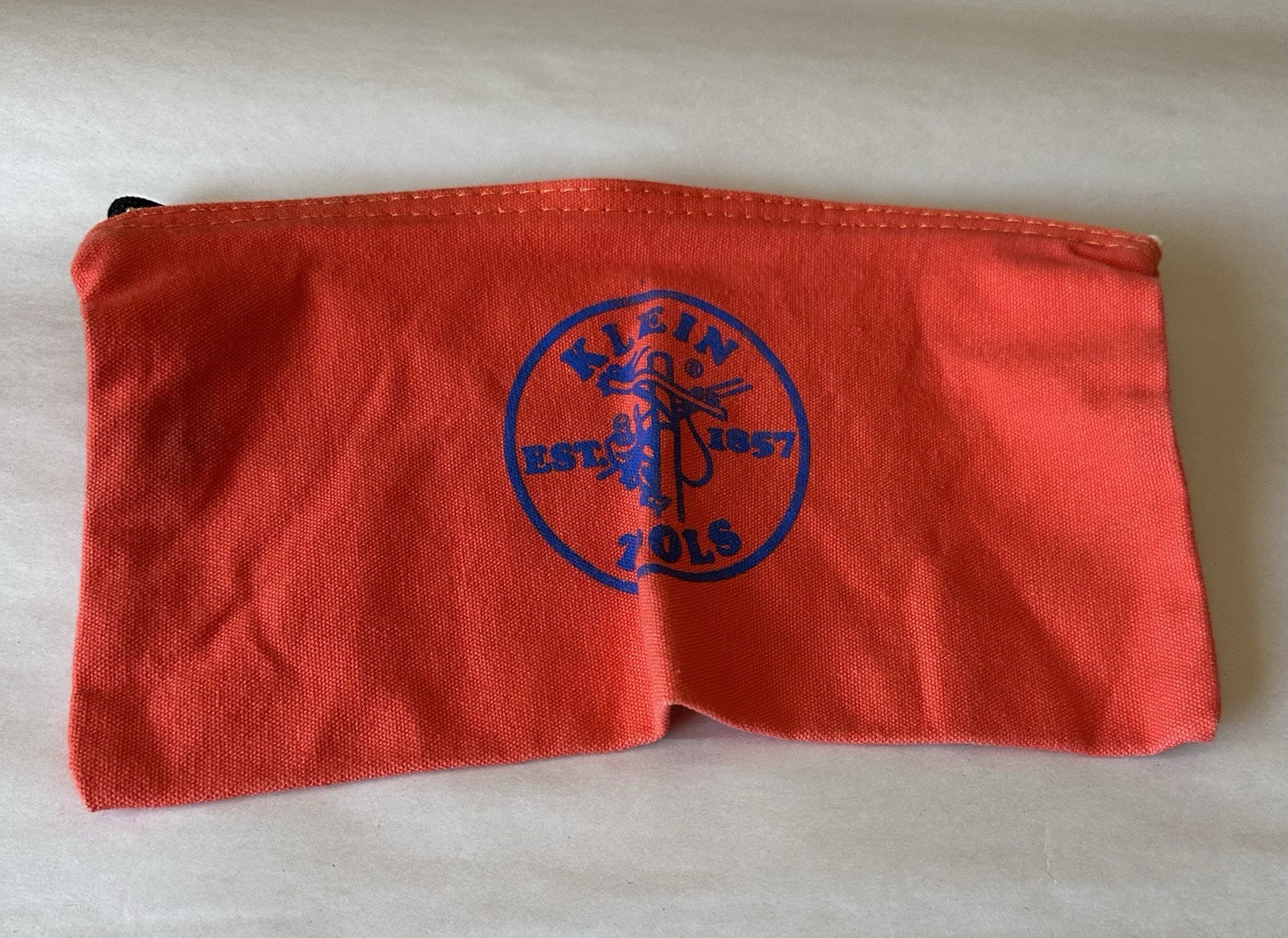 Klein Tools 5140 Zipper Bag Canvas Tool Orange