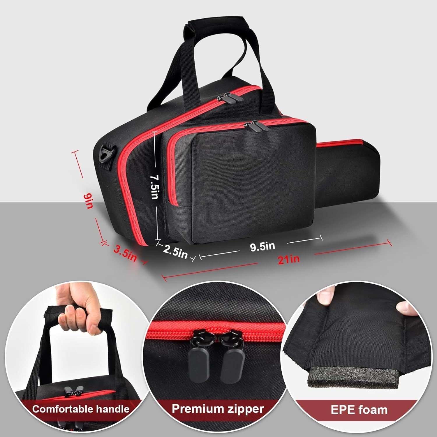 Soft Carry Case for Milwaukee M18/M12 Fuel Cordless Power Tools