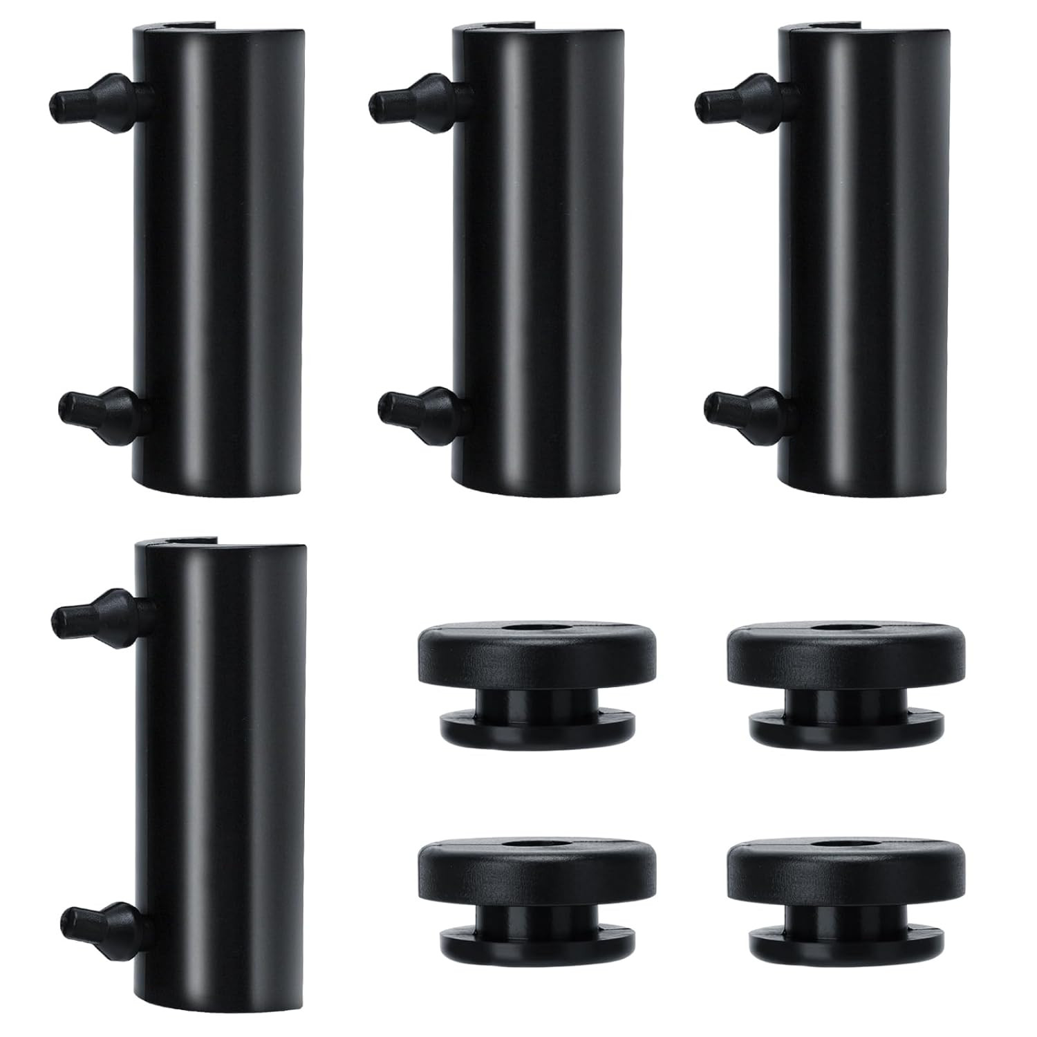 Rubber Mounts Support Cushion Hard Saddle Bags for Harley Street Glide, Electra