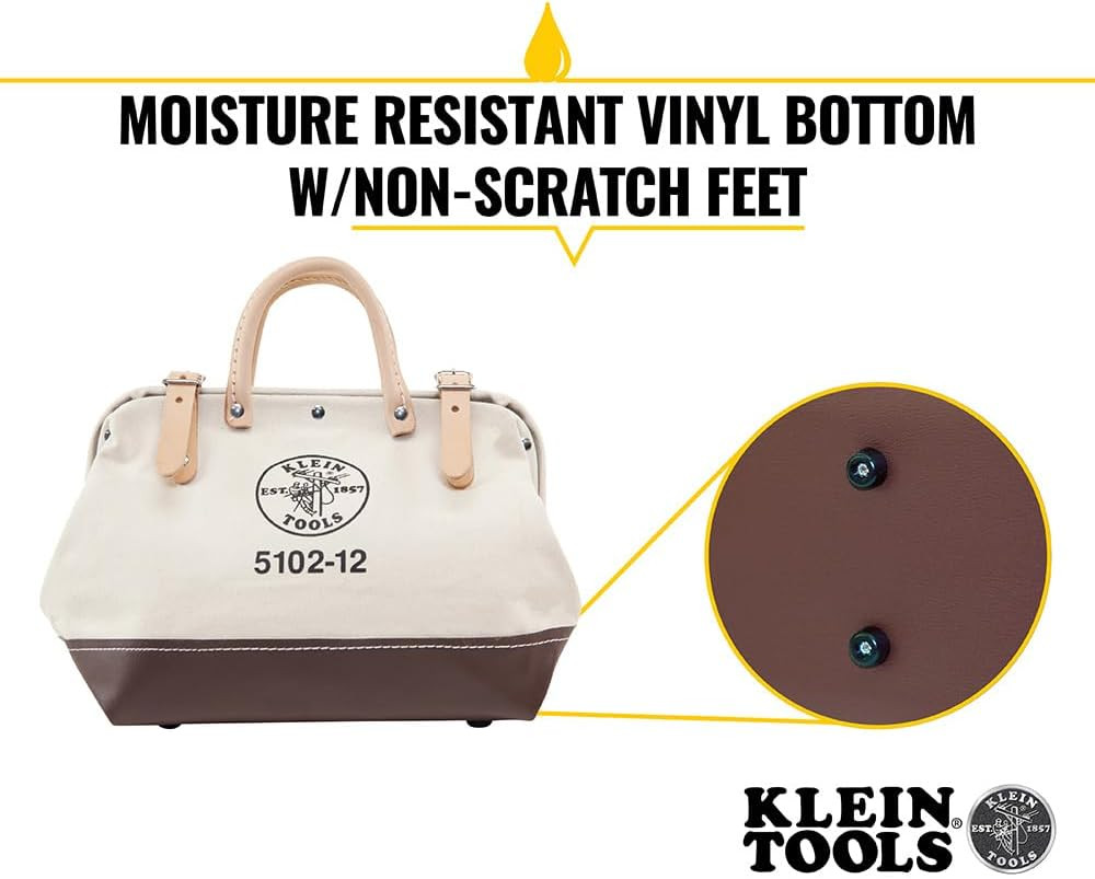Heavy Duty Canvas Tool Bag – Versatile Tote for All Projects