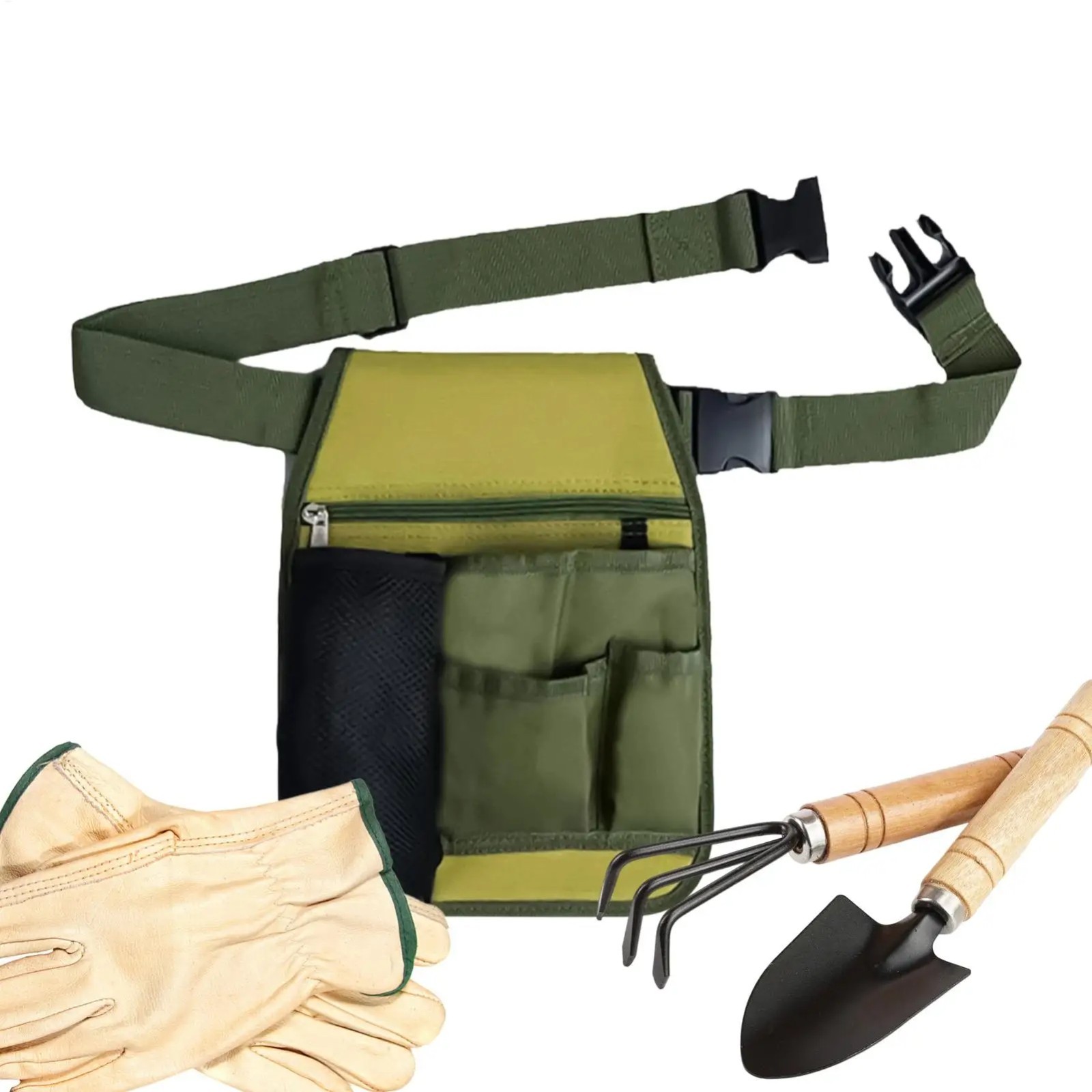 Handy Organizer Garden Tool Pouch – Unisex Utility Belt Apron for Gardening Gift