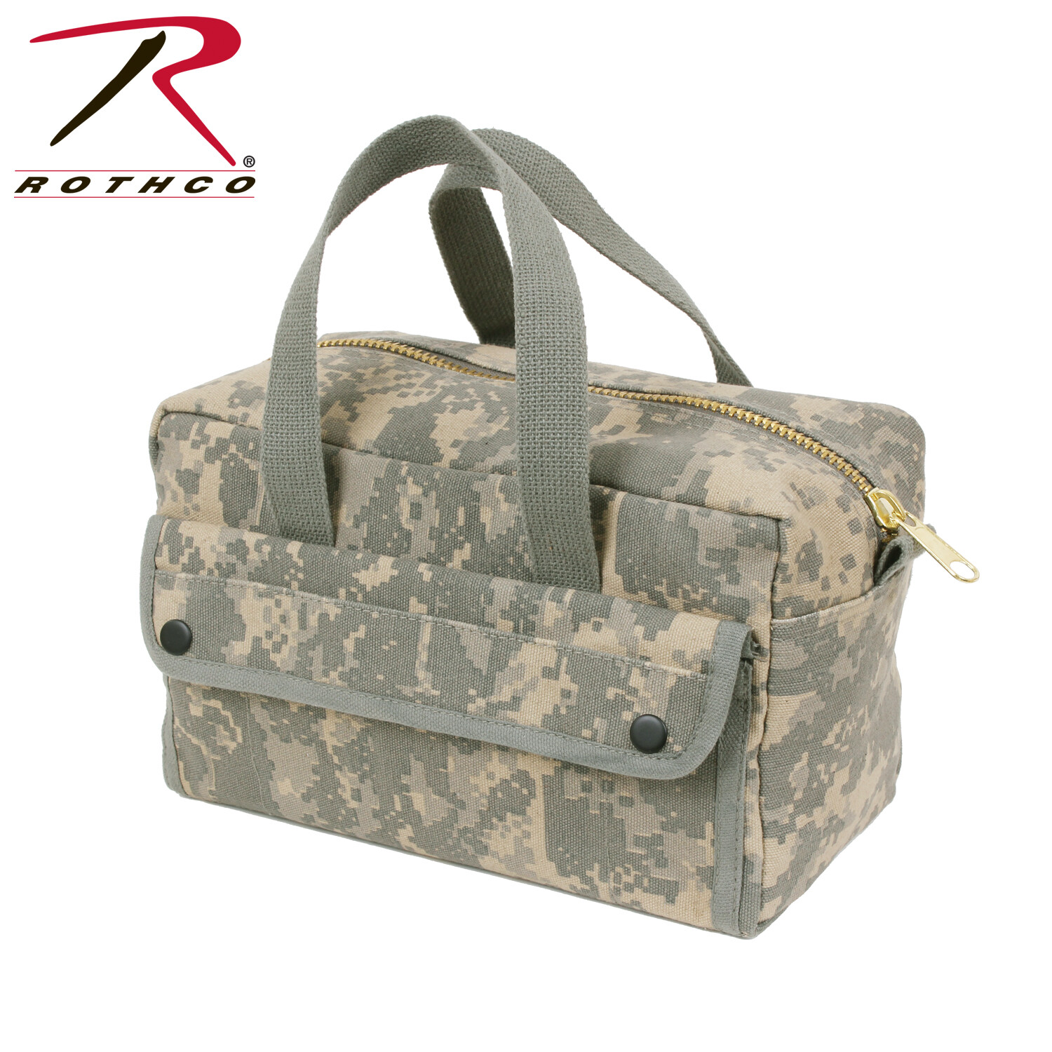 Rothco G.I. Type Mechanics Tool Bag With Brass Zipper – ACU Digital Camo