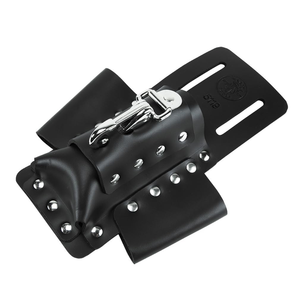 Klein Tools 5119 Tool Pouch, Multi Tool Holder with 4 Pockets and Knife Holder