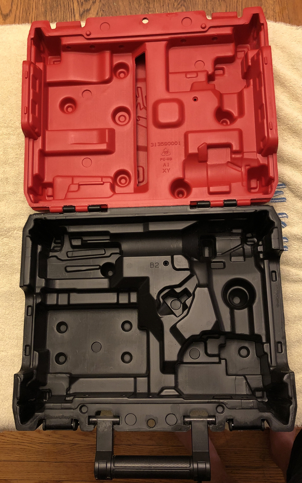Case Only For Milwaukee 2853-22CT M18 Fuel 18v 1/4” Hex Impact Driver Kit Box