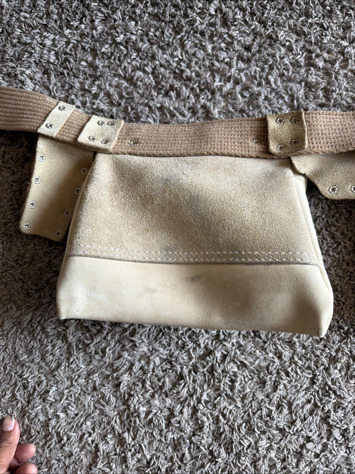 Custom LeatherCraft Carpenters’s Work Apron Tool Belt #174274