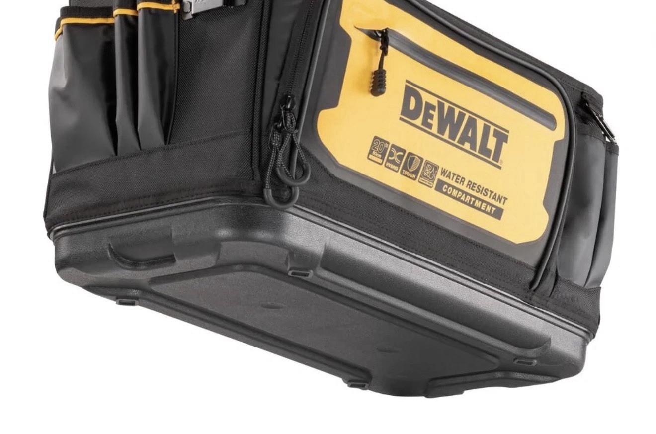 Dewalt 20″ Pro Tool Tote 36 Pocket & Loop Waterproof Bag DWST560106 DWST560106-1