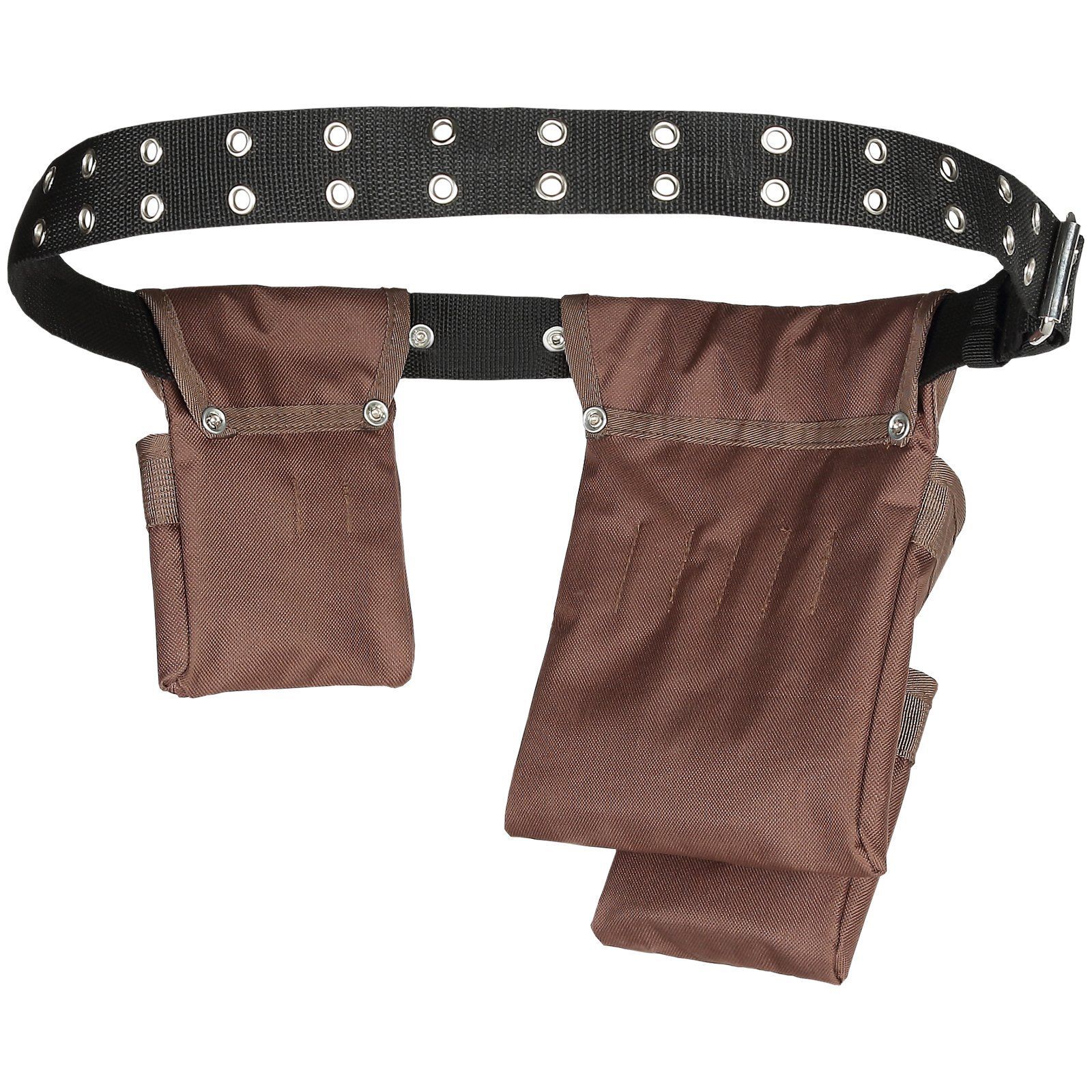 Tool Belt Polyester Heavy Duty Tool Pouch Bag, Detachable Tool Bag Adjustable