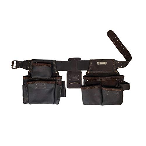 Four Piece Construction Rig , Leather Tool Belt & Pouches 4-Piece Framer’s Rig