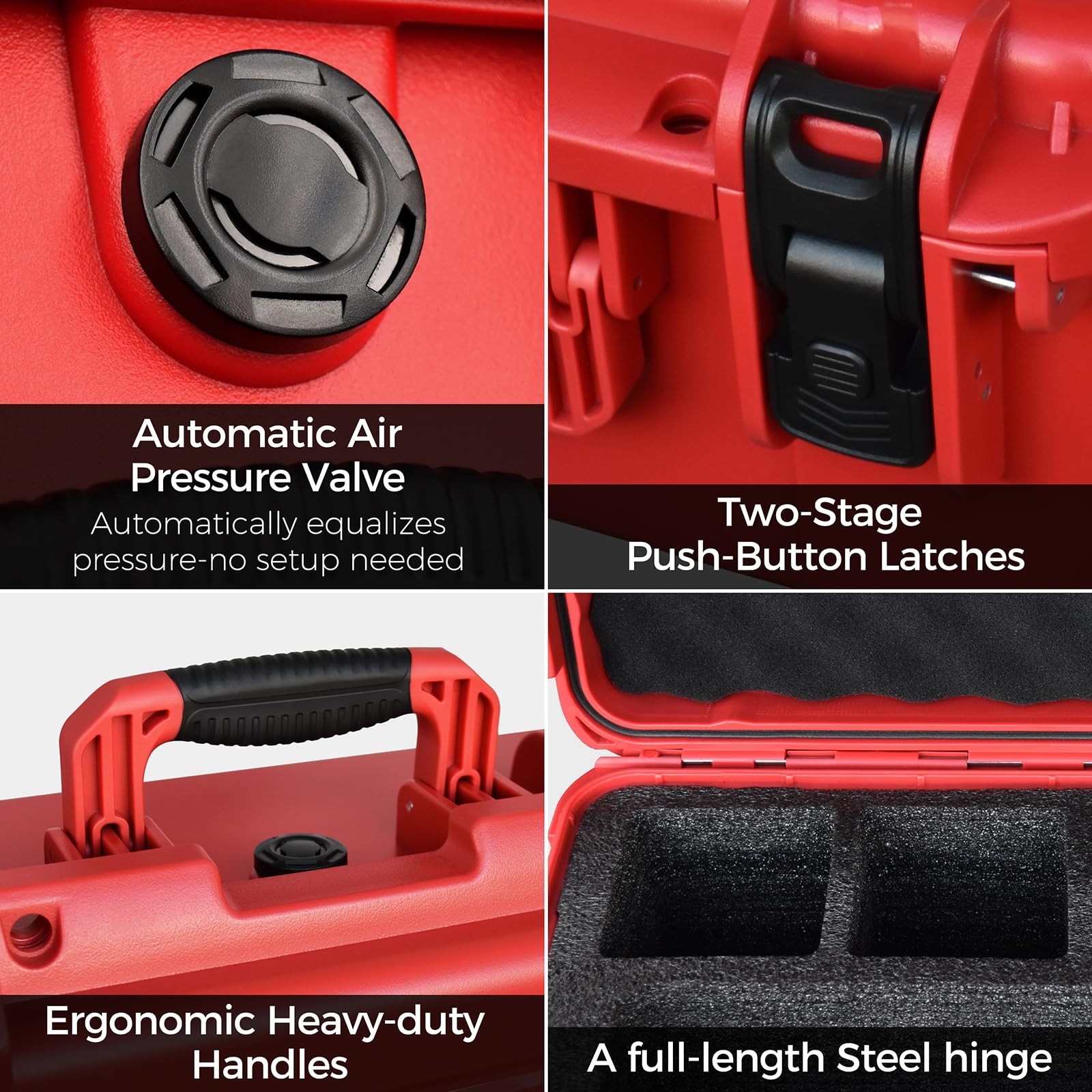 Air Compressor Hard Storage Case for Milwaukee M18 Inflator 2848-20 – Waterpr…