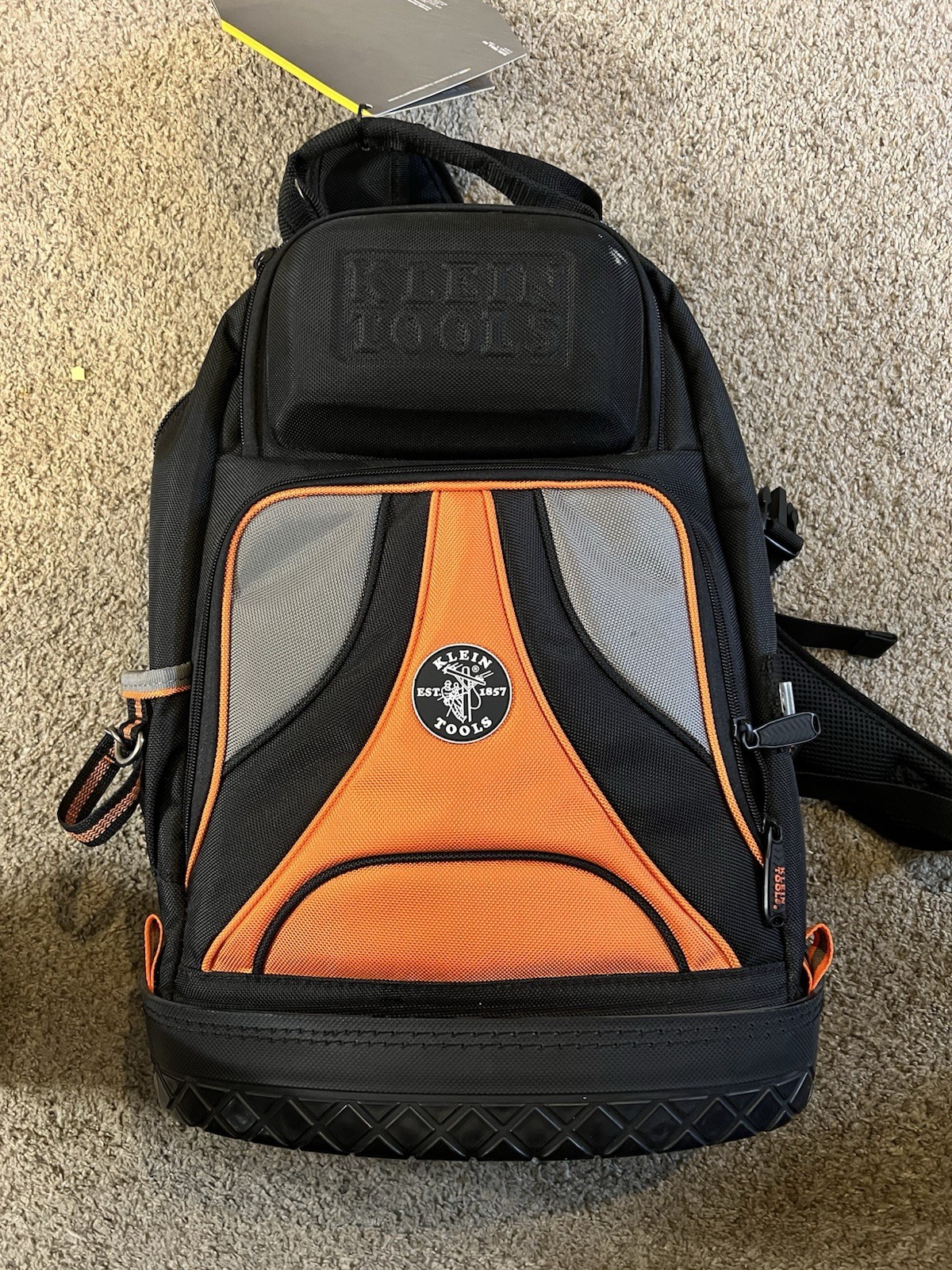 Klein Tools 55421BP-14 Tradesman Pro Tool Backpack with 39 Pockets Molded Bottom