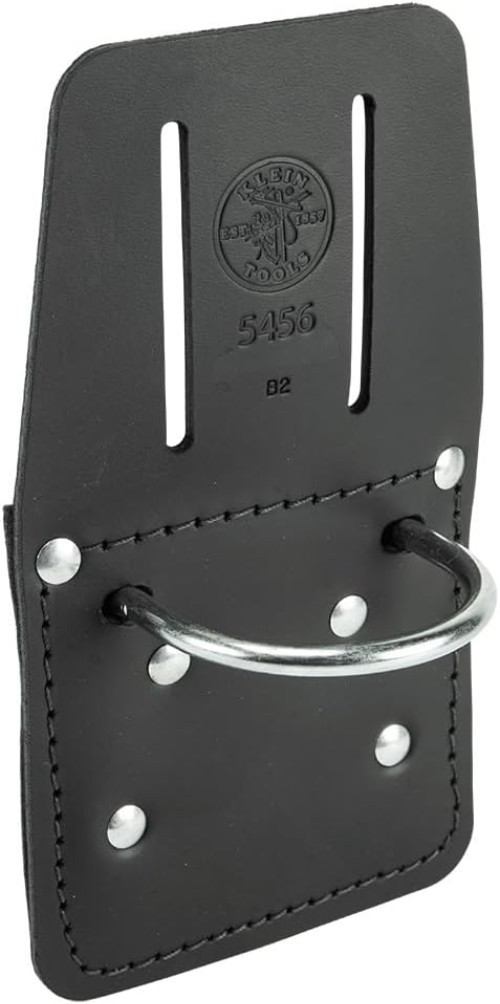 Professional Leather Hammer Holder with Metal Ring – Fits Belts up to 2.5 Inches