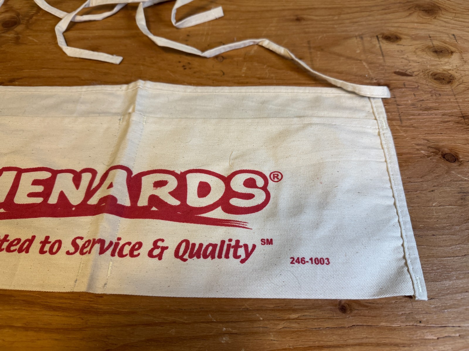 Menards Cotton Nail Apron 2009 Construction Home Projects 246-1003