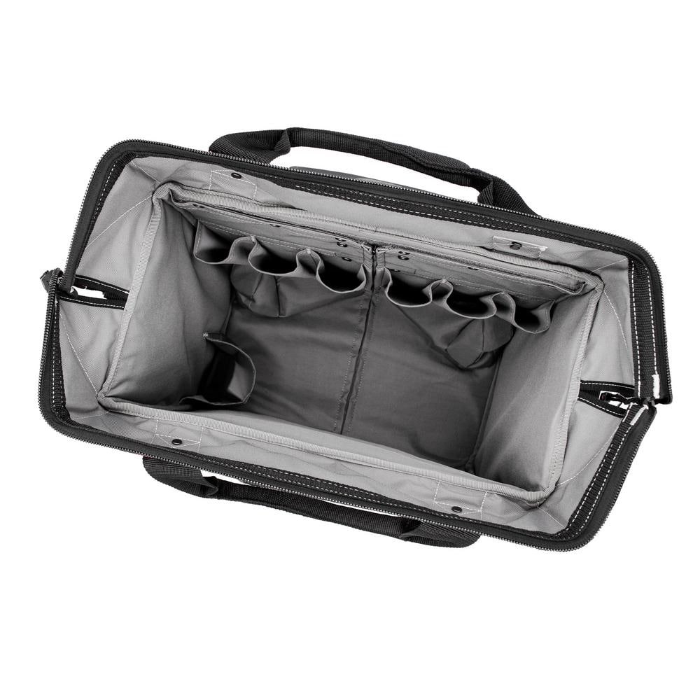 NEW Heavy Duty Pocket Rolling Tool Organizer Bag 18 In. Large Compartments