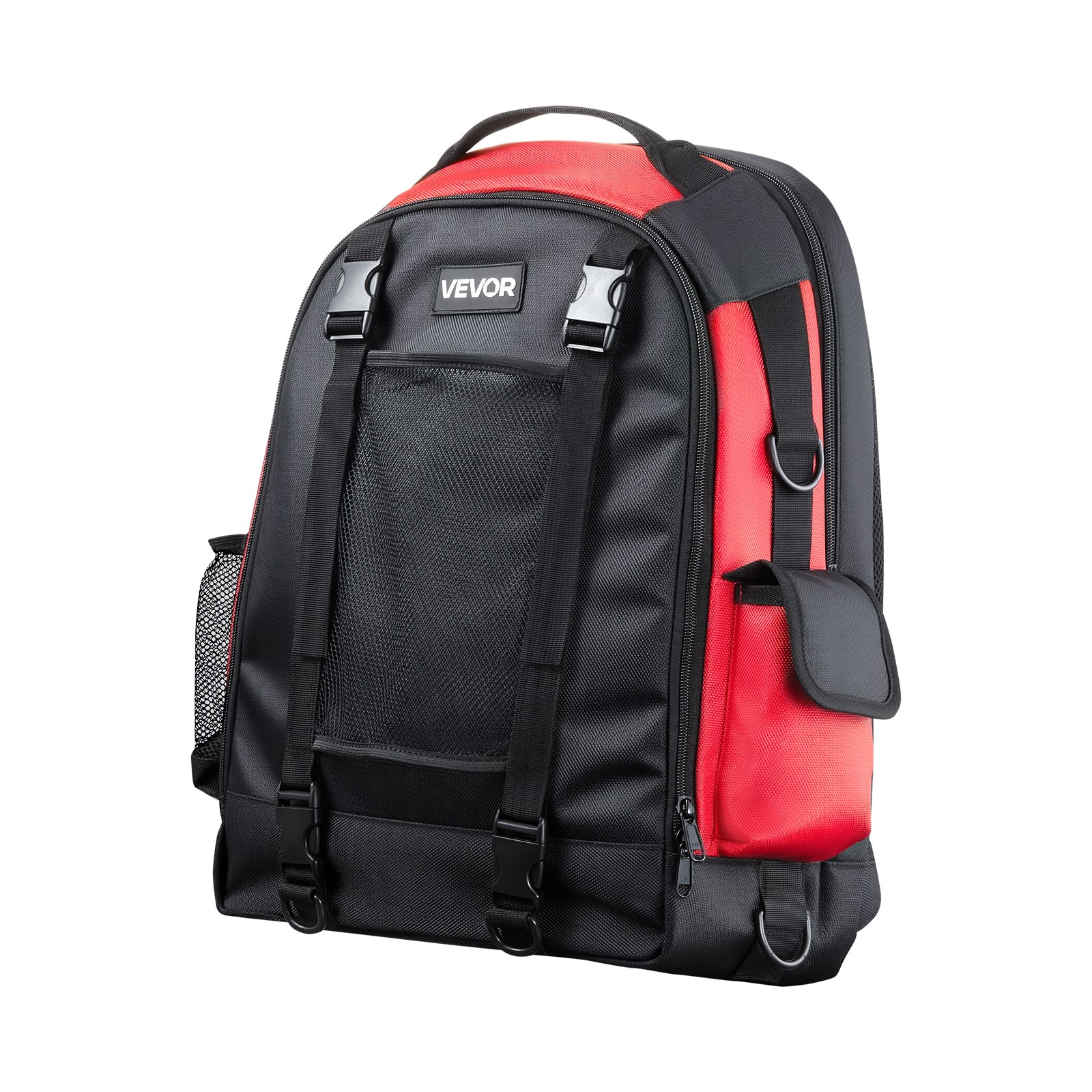 VEVOR 25.2L Welding Backpack 1680D Polyester Welder Backpack for Tool and Helmet