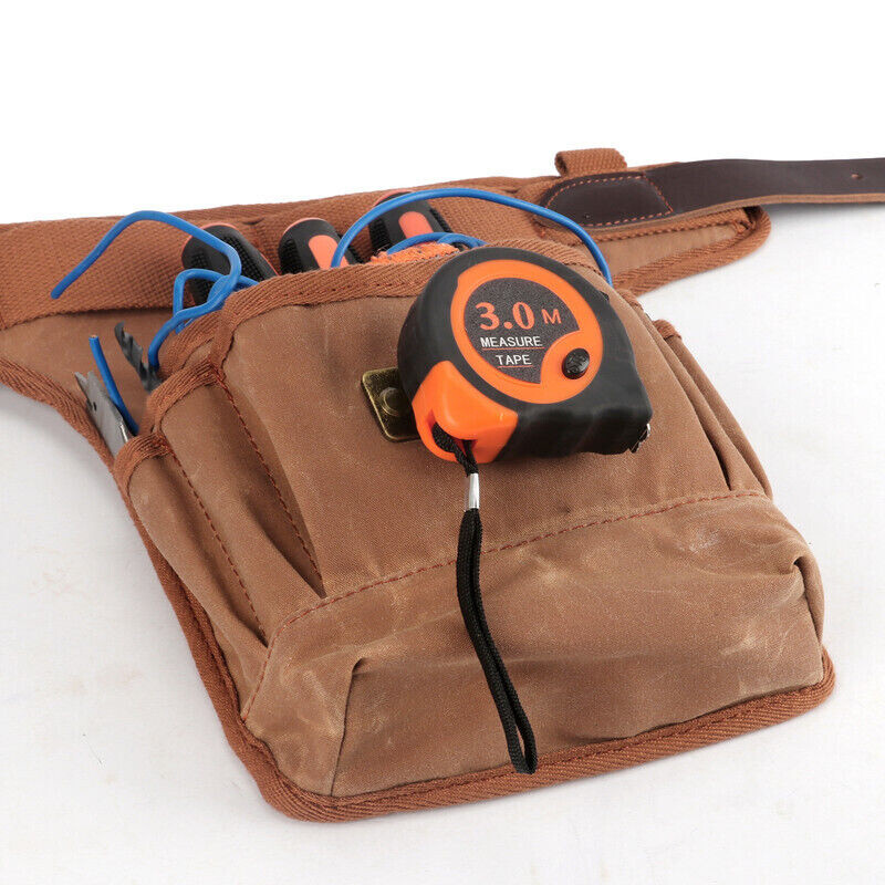 Work Framing Tool Belt Suspender Pouch Electrician Carpenter Vest Pocket