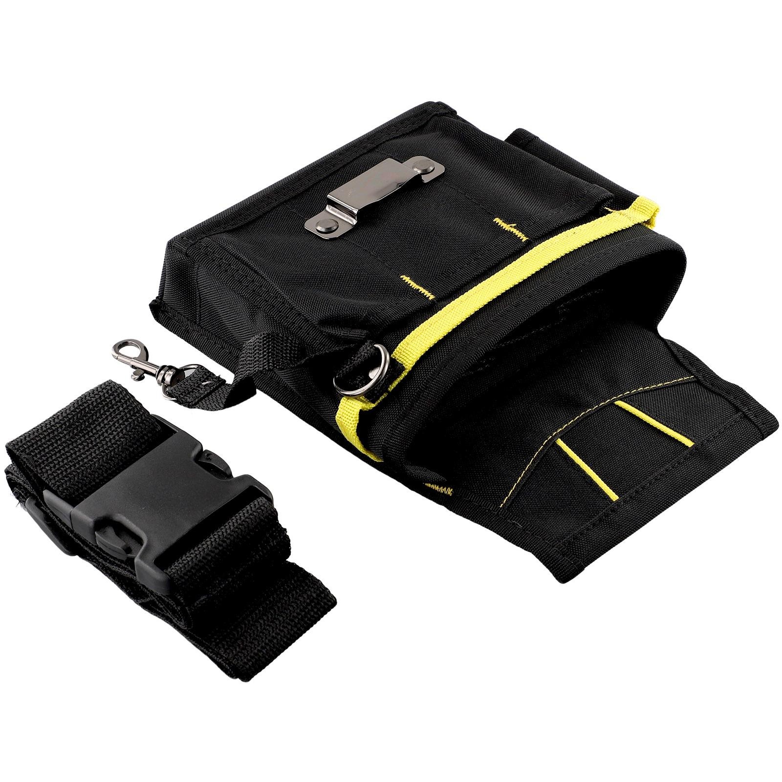 Hot Sale Tool Bag Waist Storage With Pockets 24*17*4cm Belt Tool Black