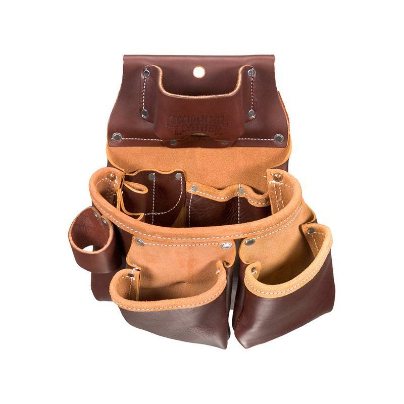 Occidental Leather 5018DBLH 3 Pouch Pro Tool Bag – Left Handed