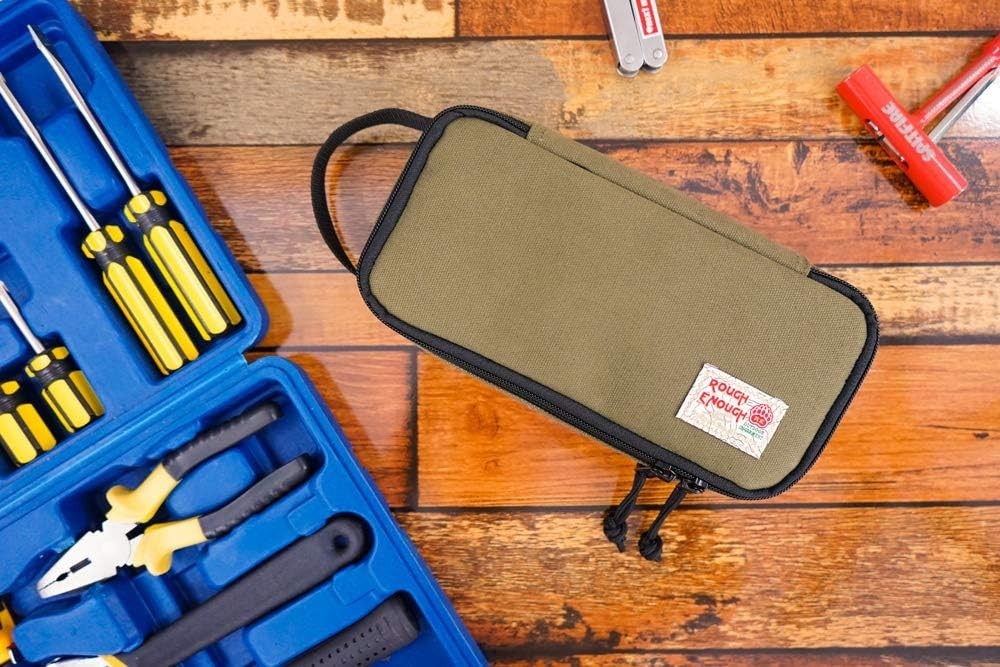 Heavy Duty Canvas Small Tool Bag – Ideal for Accessories and Travel Essentials