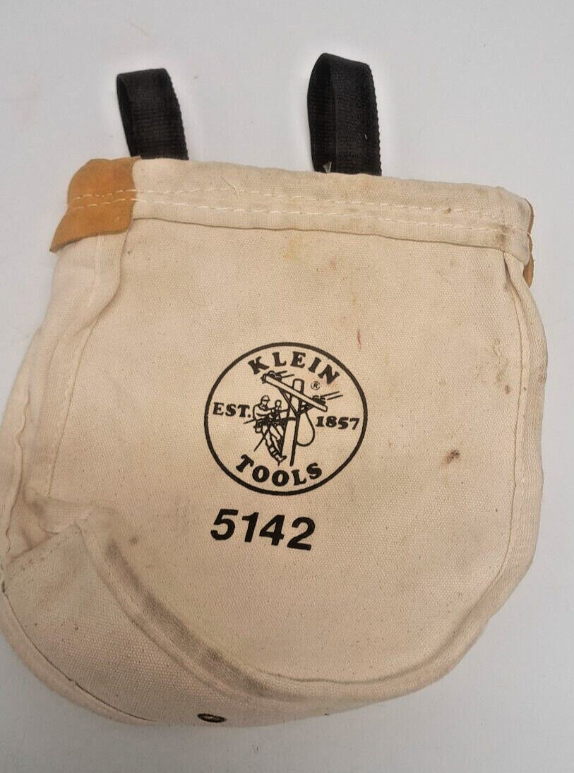 Klein Tools 5142 Canvas Utility Tool Bag 9″ x 10″ New Made in USA