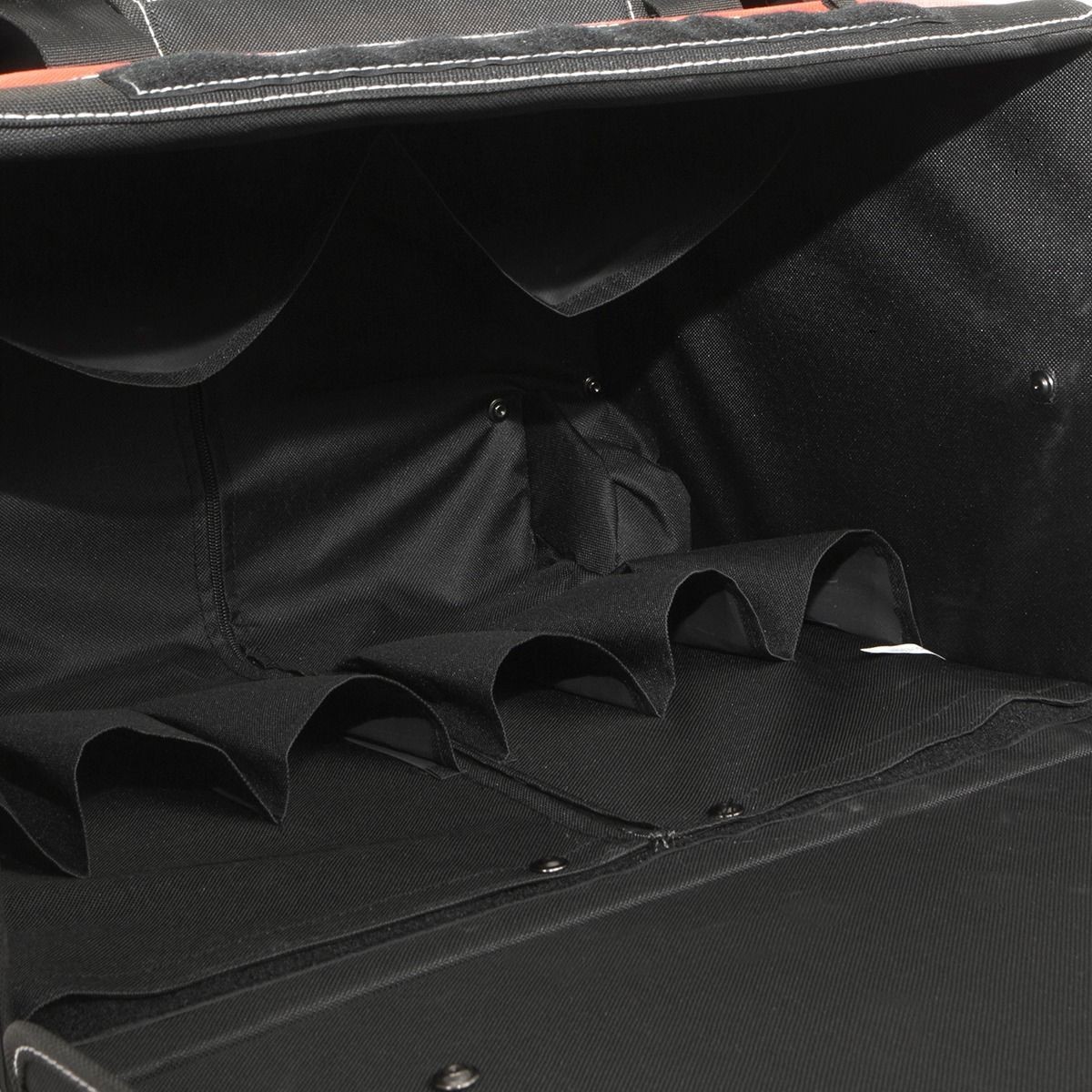 XtremepowerUS Rolling Tool Bag 18″ With Wheels Portable Storage Organizer