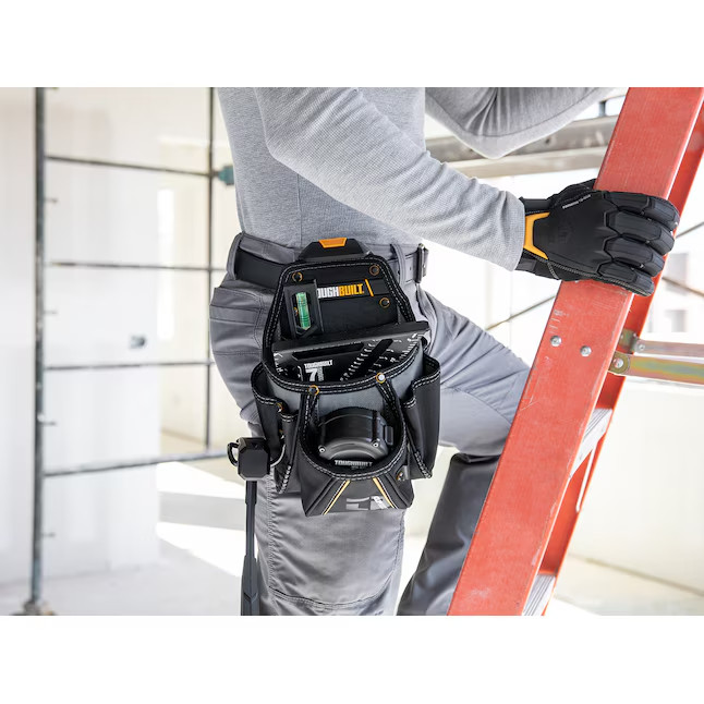 TOUGHBUILT General Construction Builder Kickstand Tool Pouch w Clip Rugged