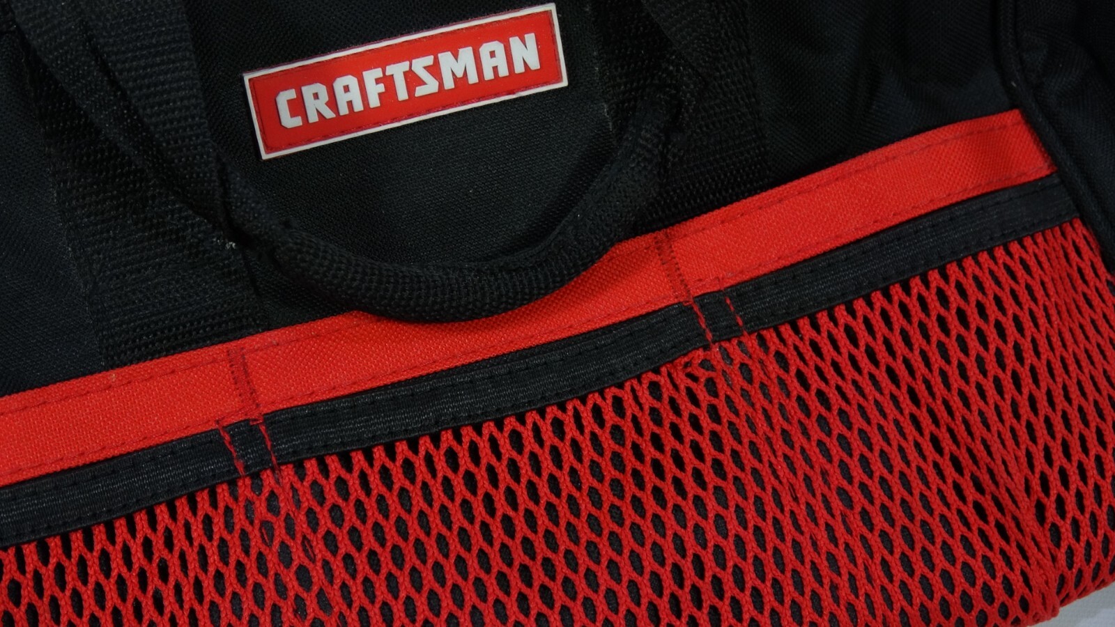 Craftsman Tool Bag w/ Handle Mesh Pockets 13″ Part No-37537
