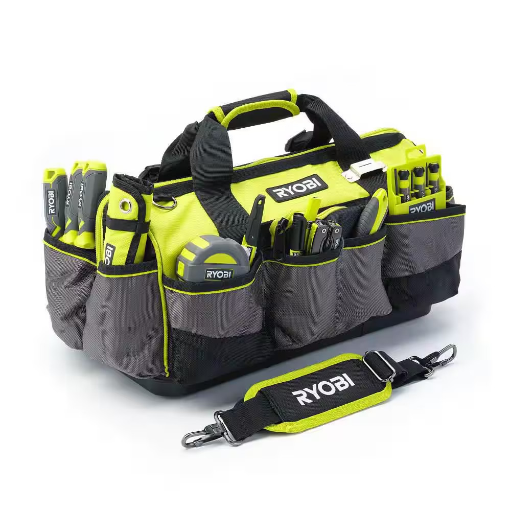 RYOBI 18 In. Medium Tool Bag
