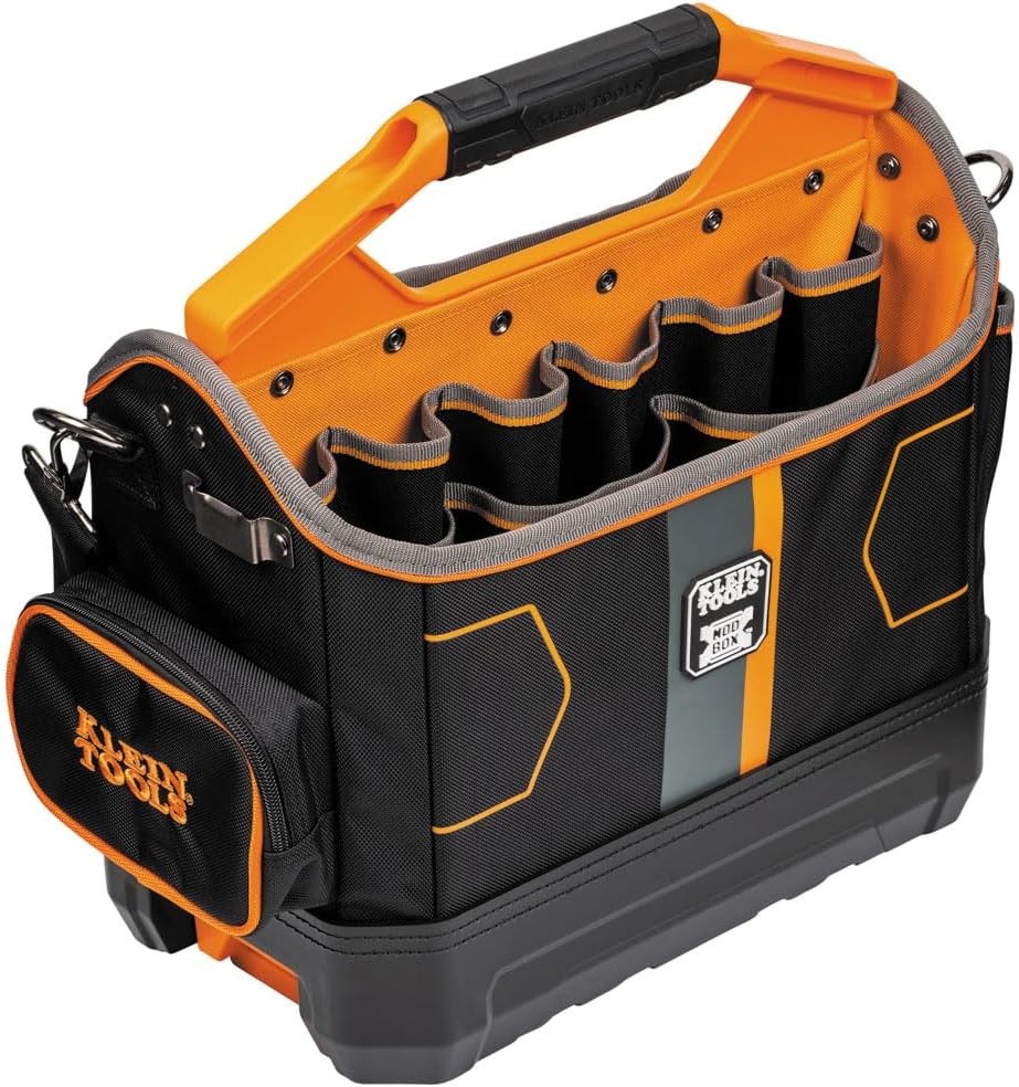 Klein Tools 62202MB MODbox Tool Tote, Part of the Mobile Black/Orange