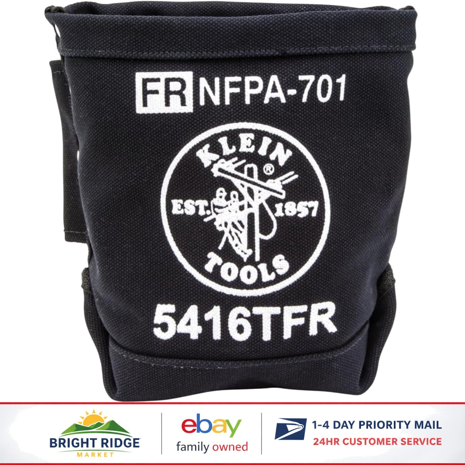 Professional Bolt Storage Bag with Flame-Resistant Material and Durability