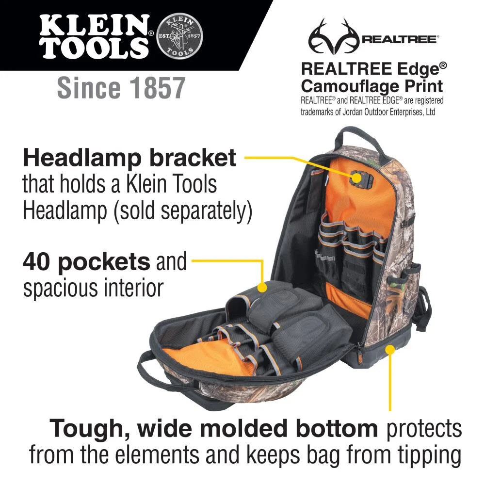 Klein Tools Tradesman Pro Xl Camo Backpack