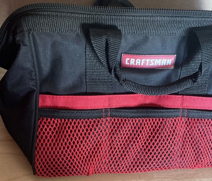 Craftsman Tool Bag 37537 ~13″ x 10″ x 8″ Hand Carrying Protector Case w/ Pockets